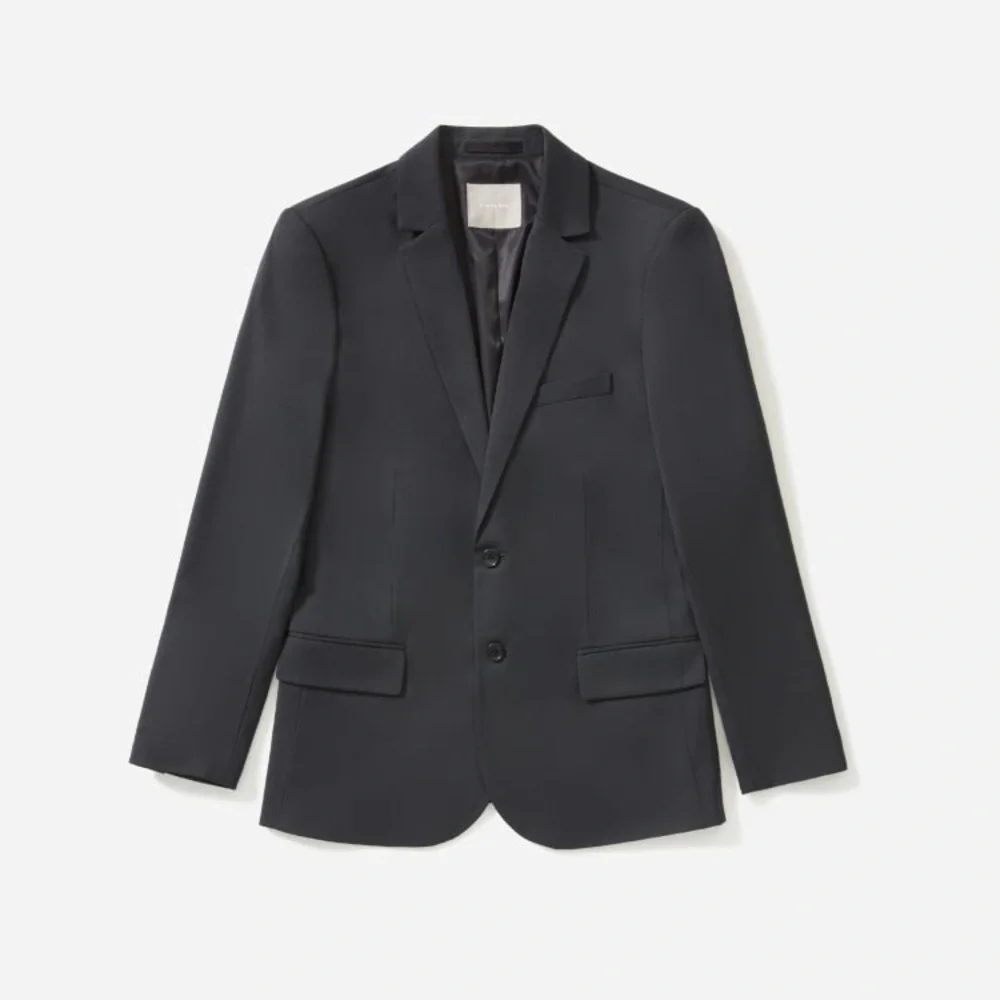NWT EVERLANE Italian Wool Blazer Suit Jacket‎ Charcoal Men’s 36R